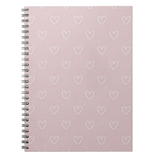 Hearts Notebook