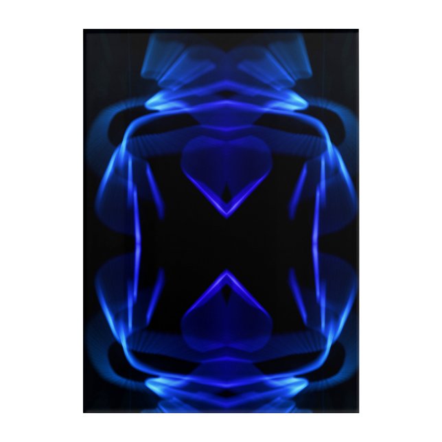 Hearts of glass acrylic print (Front)