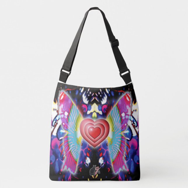 Hearts Of Glys Crossbody Bag (Front)