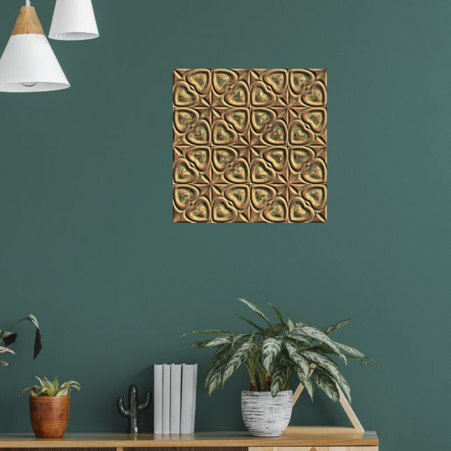 Hearts of Gold Poster (Living Room 1)