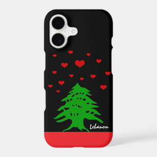 Hearts of Lebanon & Lebanese flag fashion / Love iPhone 17 Case