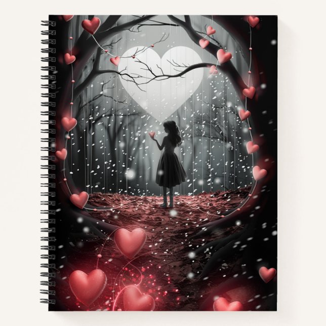 Hearts of Love and Hope Notebook (Front)