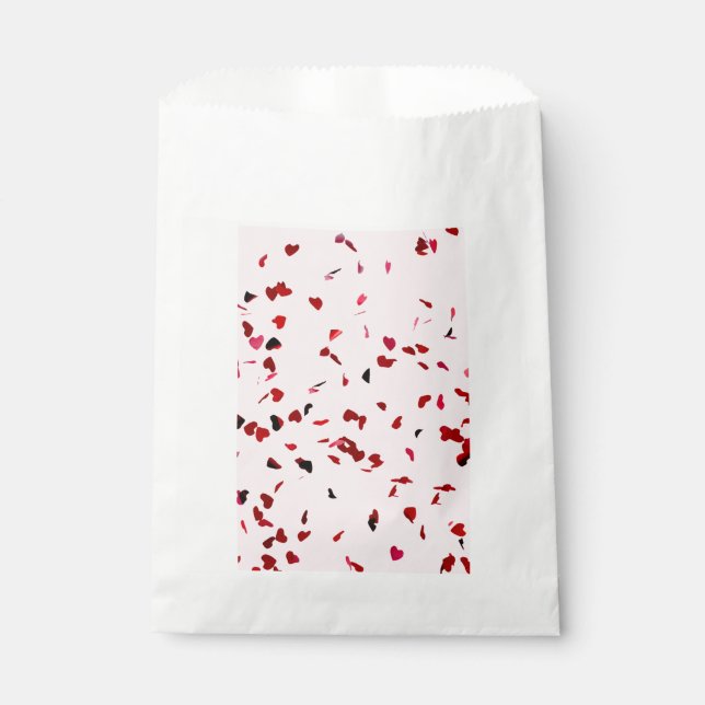Hearts Of Love Favor Bag (Front)