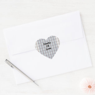 Hearts Of Love Heart Sticker