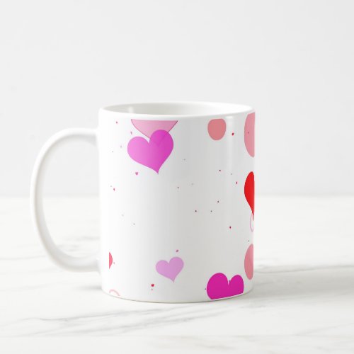 Hearts of Love Mub Coffee Mug