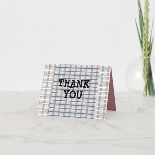 Hearts Of Love Thank You Card (Front)