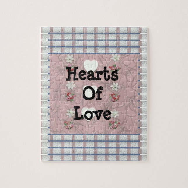 Hearts Of Love Three Jigsaw Puzzle (Vertical)