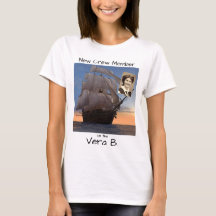 Hearts of Oak, New Crew Member Vera B T-shirt