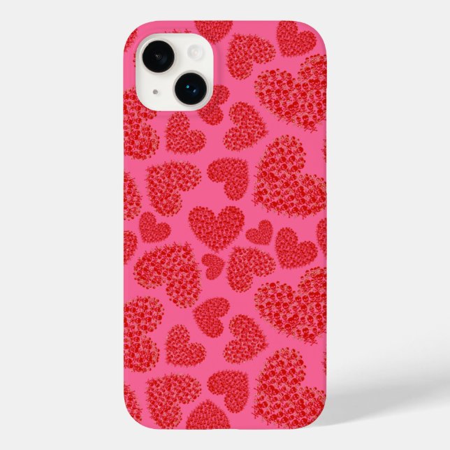 Hearts of Skulls Case-Mate iPhone Case (Back)