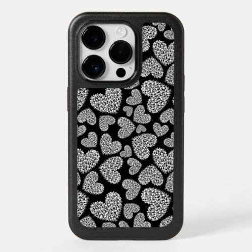 Hearts of Skulls OtterBox iPhone 14 Pro Case