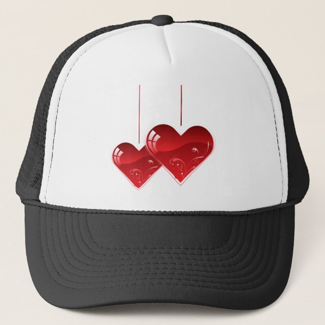 Hearts on a String Trucker Hat (Front)