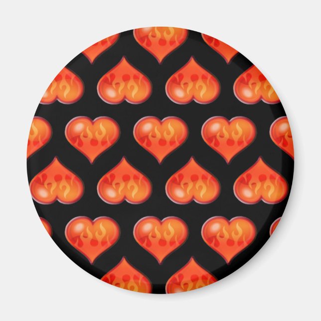 Hearts on Fire Magnet (Front)
