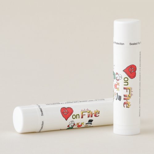 Hearts on Fire Snowman Lip Balm