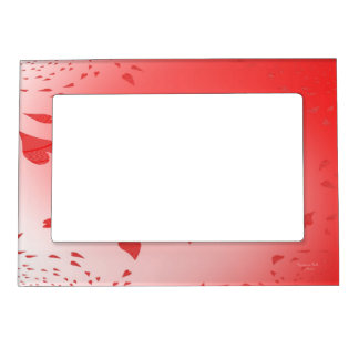 Hearts on Pink Magnetic Frame