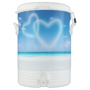 Hearts on the Beach Large Igloo Beverage Cooler