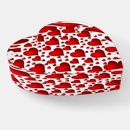 Hearts Paperweight