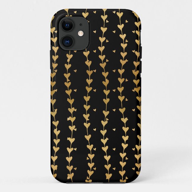Hearts Pattern 14 Case-Mate iPhone Case (Back)