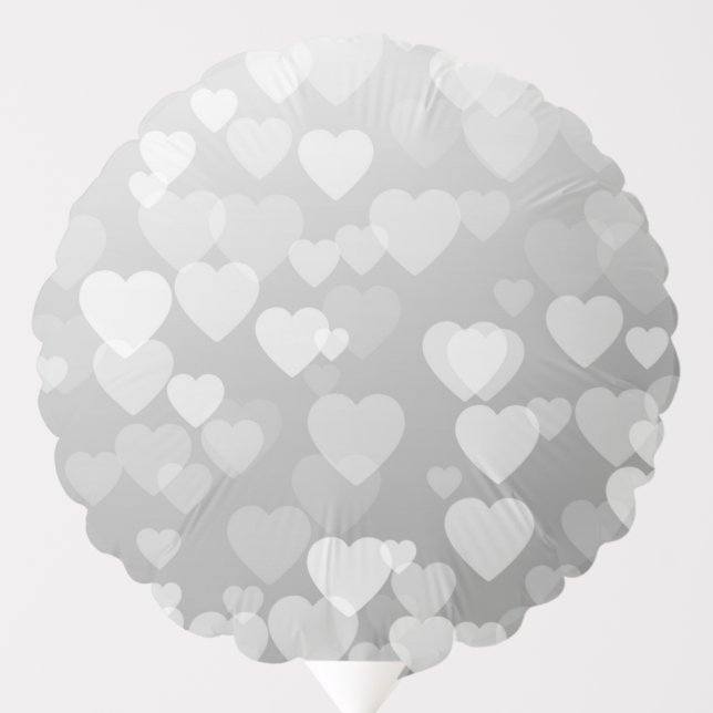 Hearts Pattern 17 Balloon (Front)