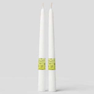 Hearts Pattern 22 Taper Candle