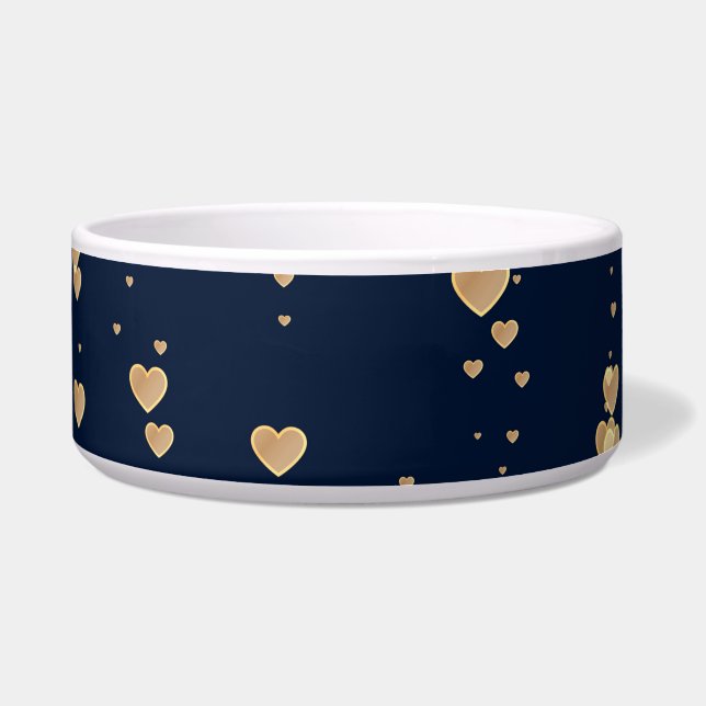 Hearts Pattern 23 Bowl (Front)