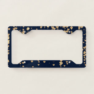 Hearts Pattern 23 License Plate Frame
