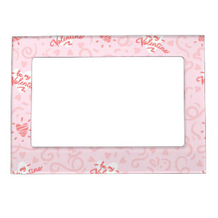 Hearts Pattern 25 Magnetic Frame