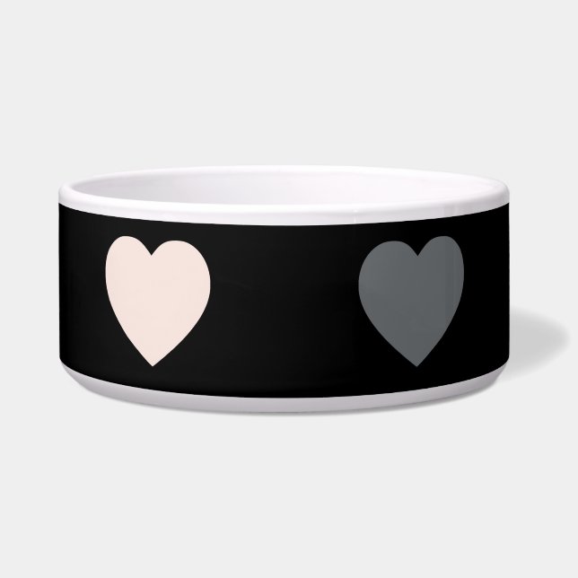 Hearts Pattern 30 Bowl (Front)