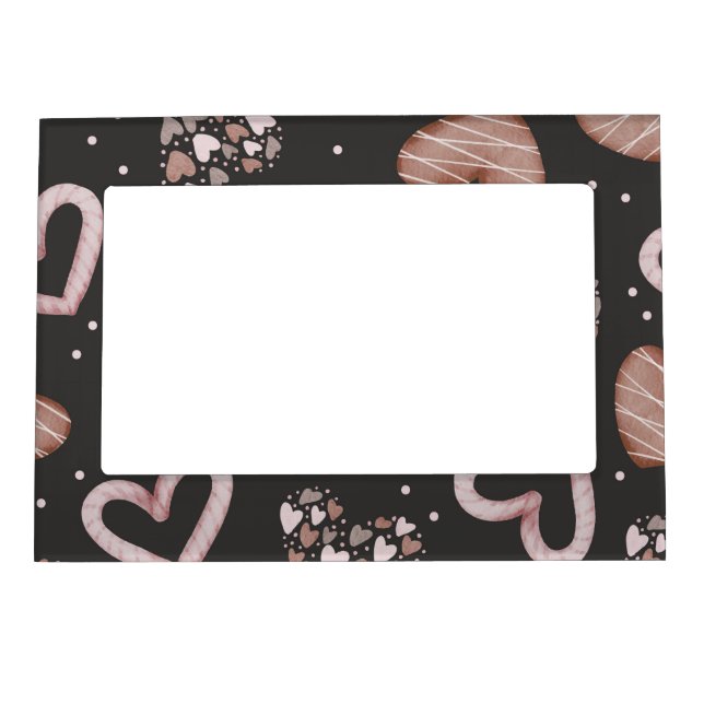 Hearts Pattern 35 Magnetic Frame (Front)