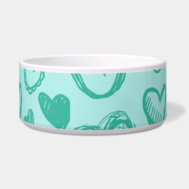 Hearts Pattern 60 Bowl (Front)