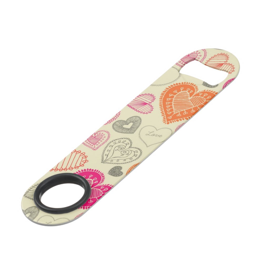Disover Hearts pattern bar key