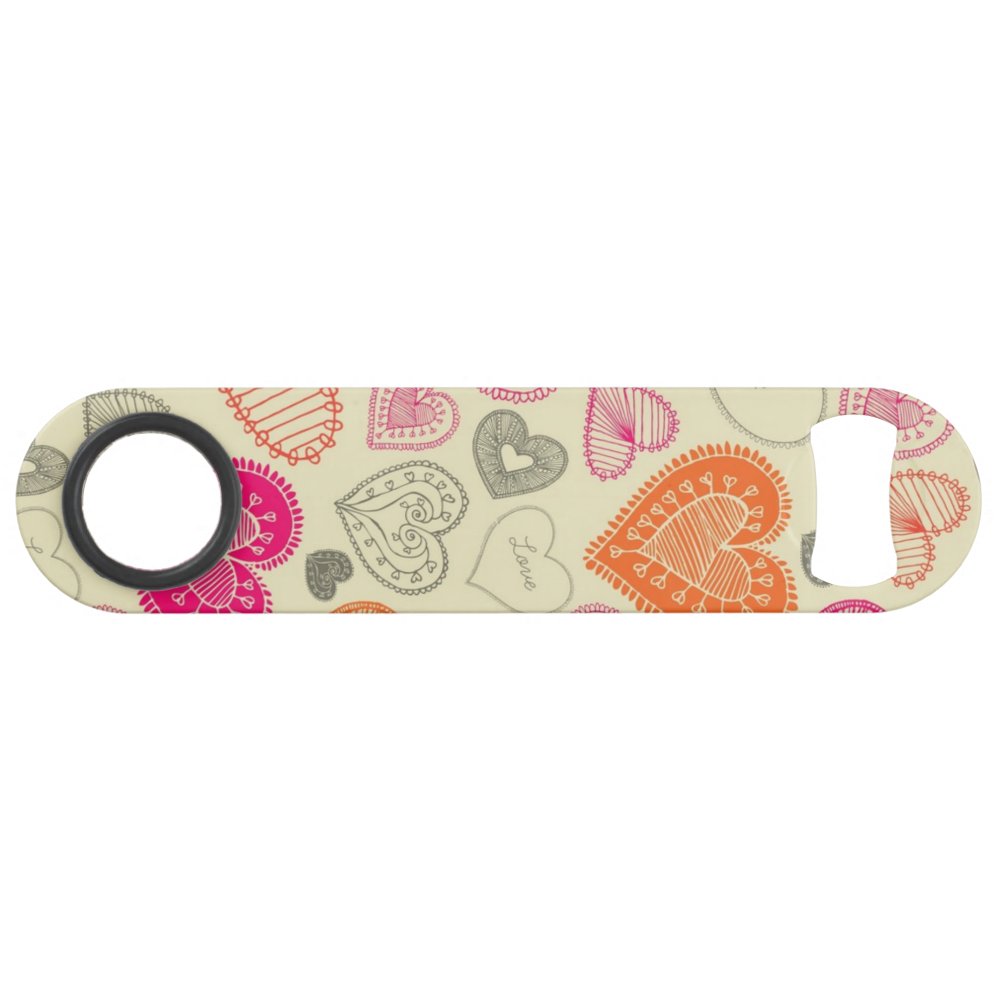 Disover Hearts pattern bar key