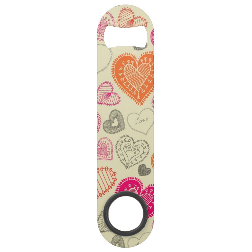 Disover Hearts pattern bar key