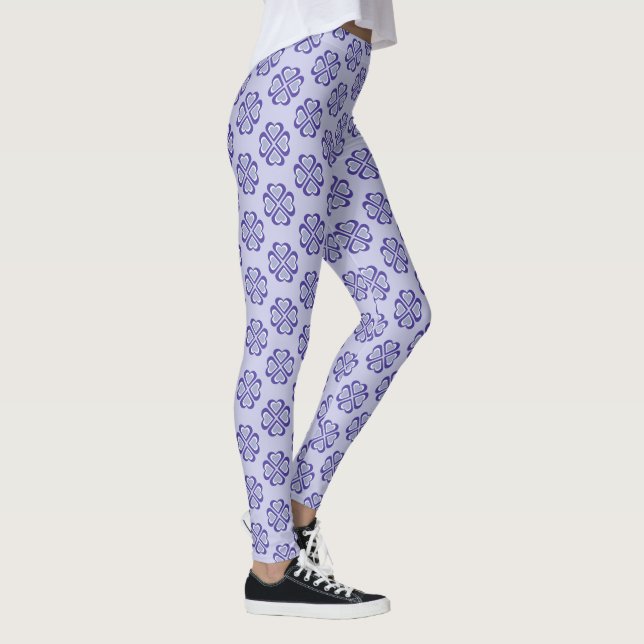 Hearts pattern leggings (Right)