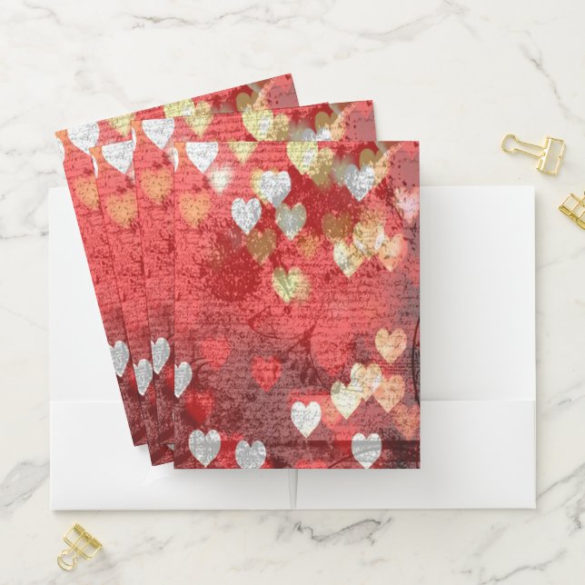 Hearts Pocket Folder (In Situ)