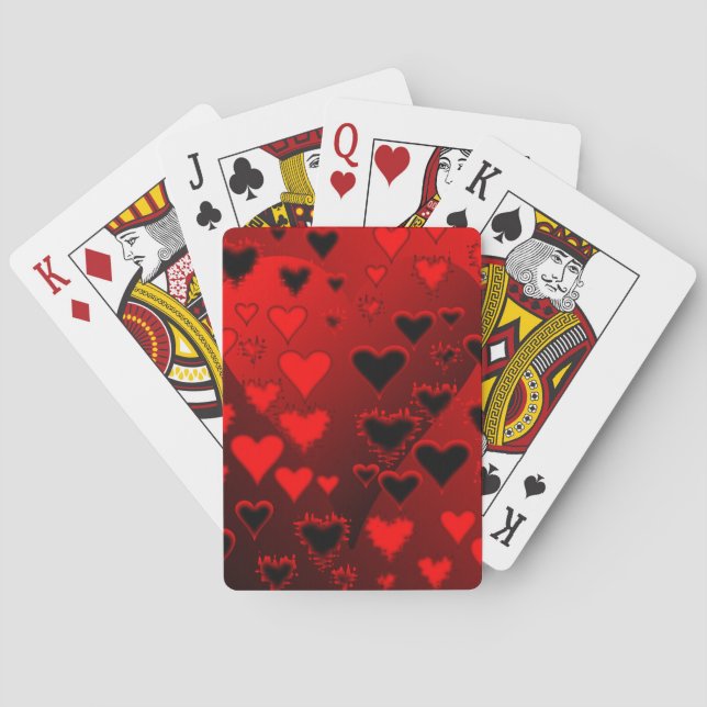 Hearts Poker Cards (Back)