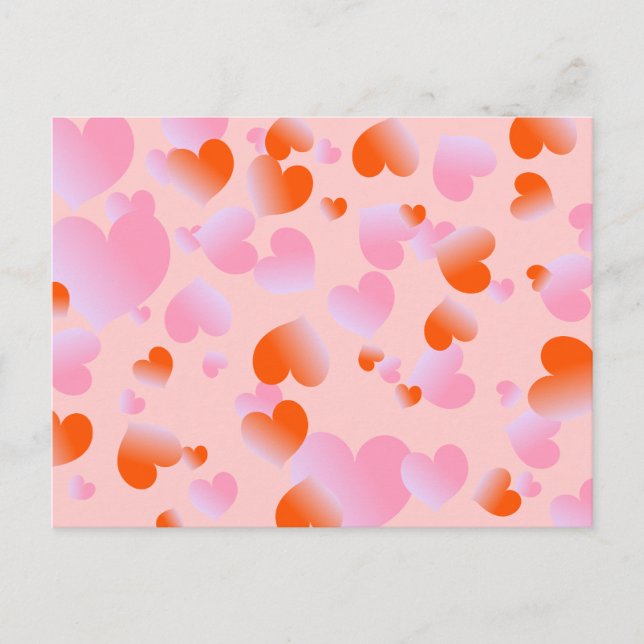 Hearts Postcard (Front)