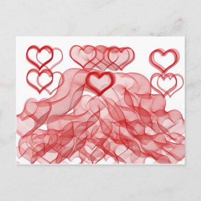 hearts postcard (Front)