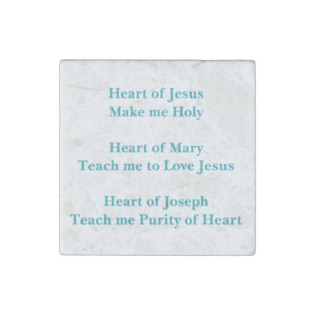 Hearts Prayer Magnet (Front)