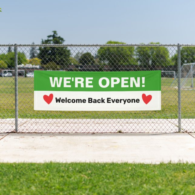 Hearts ReOpening for Business Banner (Insitu)