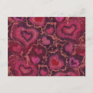 Hearts Romantic Love Valentines Day Greetings Card