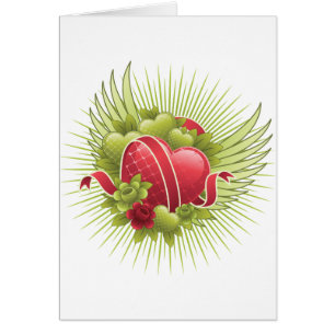 Hearts Roses and Wings Cards