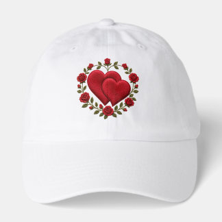 Hearts & Roses Hat