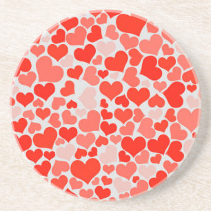 Hearts Sandstone Coaster