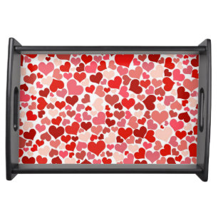 Hearts Serving Tray