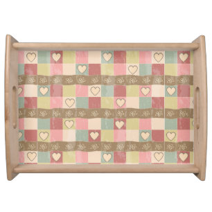 Hearts Serving Tray