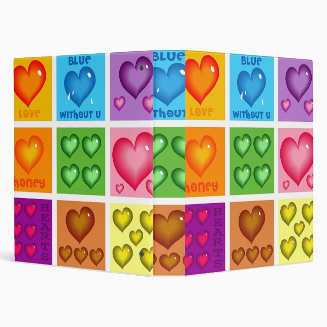 Hearts Set Binder (Background)