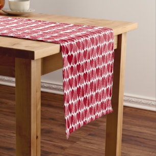 Hearts  short table runner