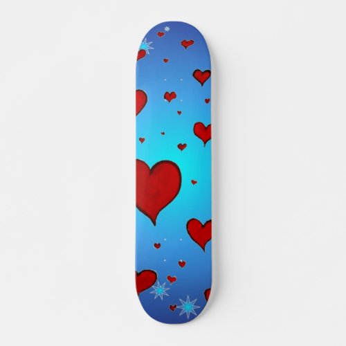 Hearts Skateboard