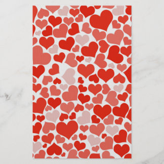 Hearts Stationery