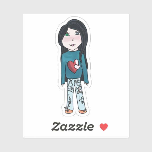 Hearts Sticker (Sheet)